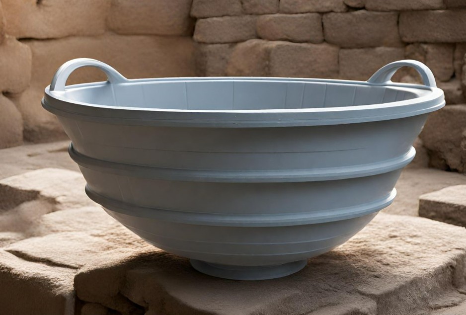 Plastic basin