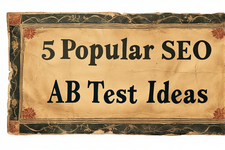 5 Popular SEO A/B Test Ideas (with Results)